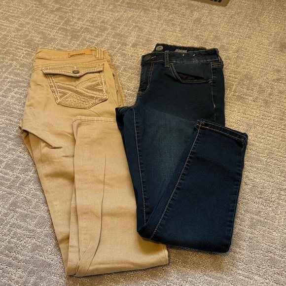 SO Denim - Unionbay Khakis and SO Jeggings